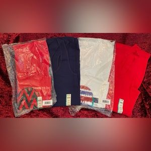 BNWT NOBO No Boundaries 4 Pack Ribbed Tank Tops Size: XL Multiple Colors
